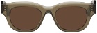 Thierry Lasry Khaki Deadly Sunglasses