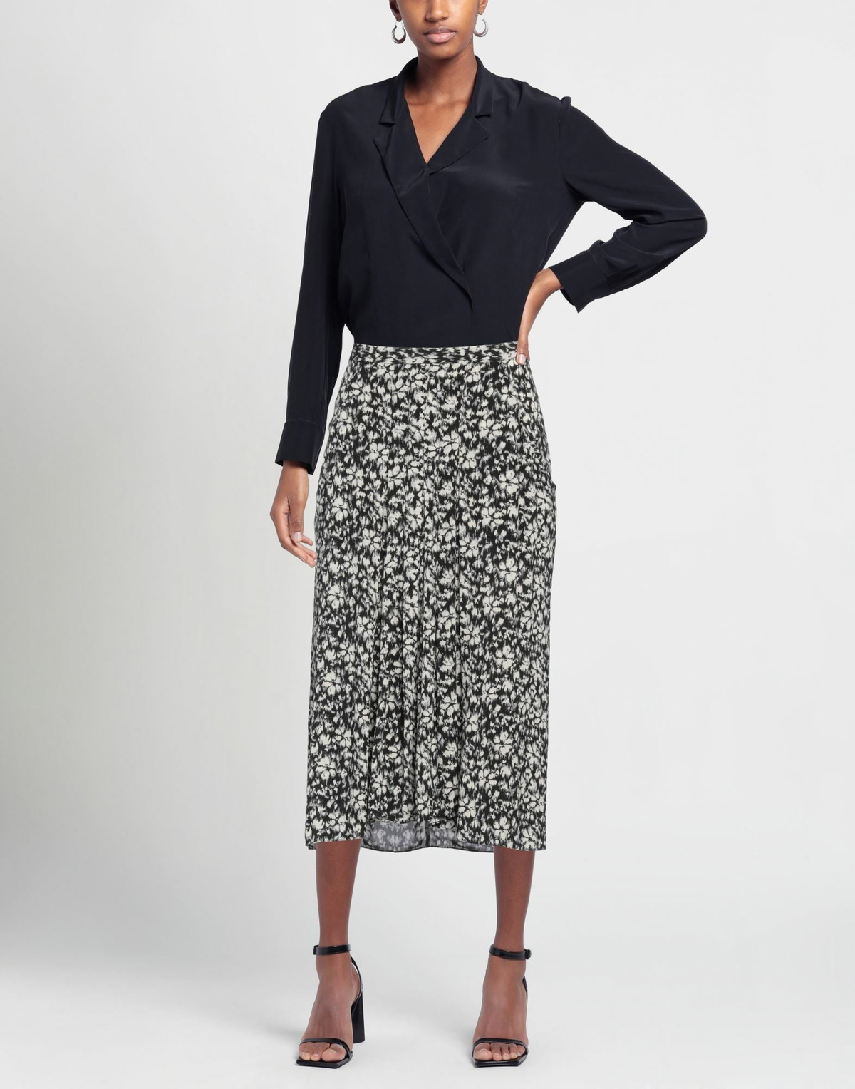 Marant Étoile Womens Midi skirt in Black