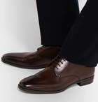 Hugo Boss - Kensington Leather Derby Shoes - Men - Dark brown