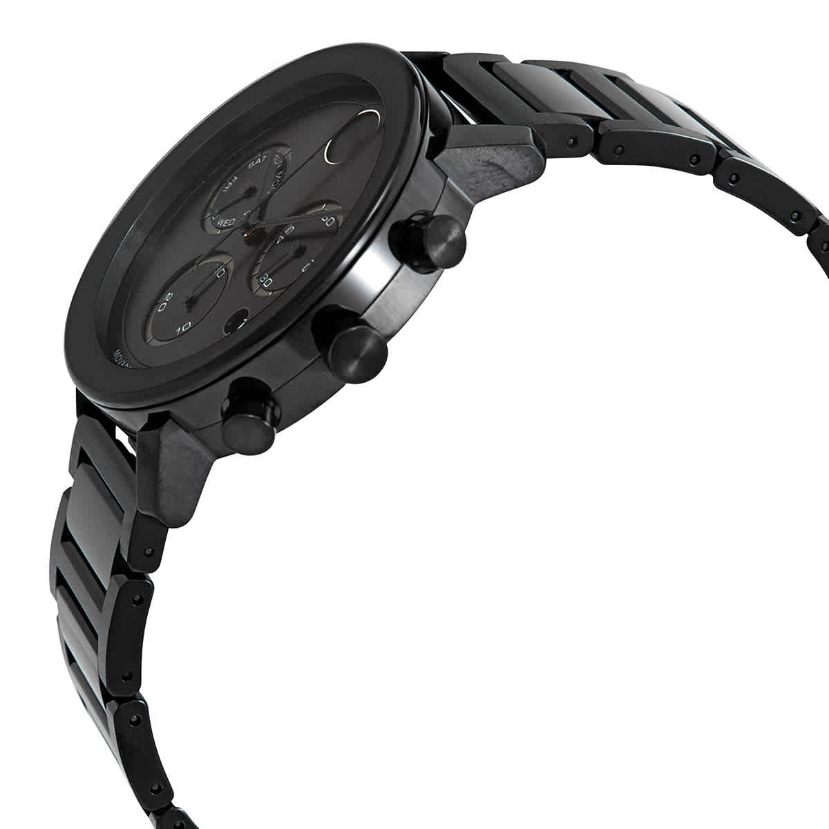 Movado BOLD Evolution Chronograph Quartz Black Dial Mens Watch 3600684
