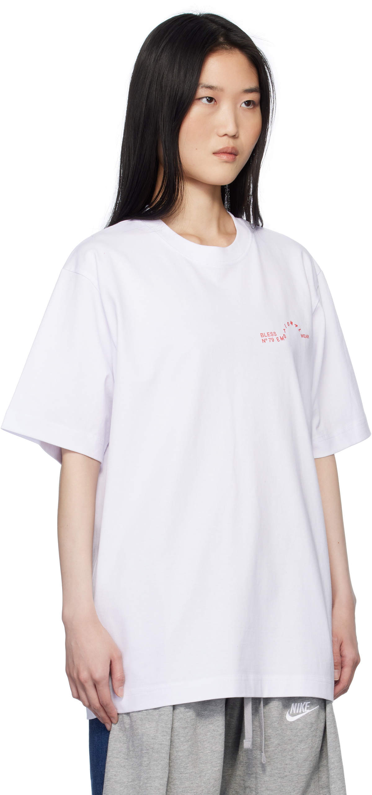 Bless White Multicollection V T-Shirt