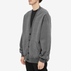 Undercover Men's Jersey Cardigan in T.Charcoal