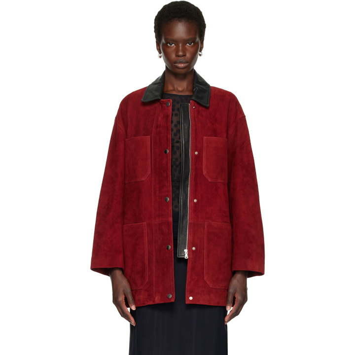 Photo: Nour Hammour Red Barn Suede Jacket