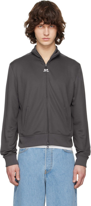Photo: Courrèges Gray Signature Track Jacket