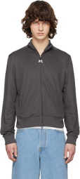 Courrèges Gray Signature Track Jacket