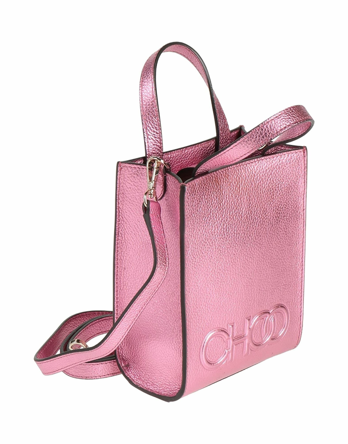 Jimmy Choo Womens Handbag Fuchsia