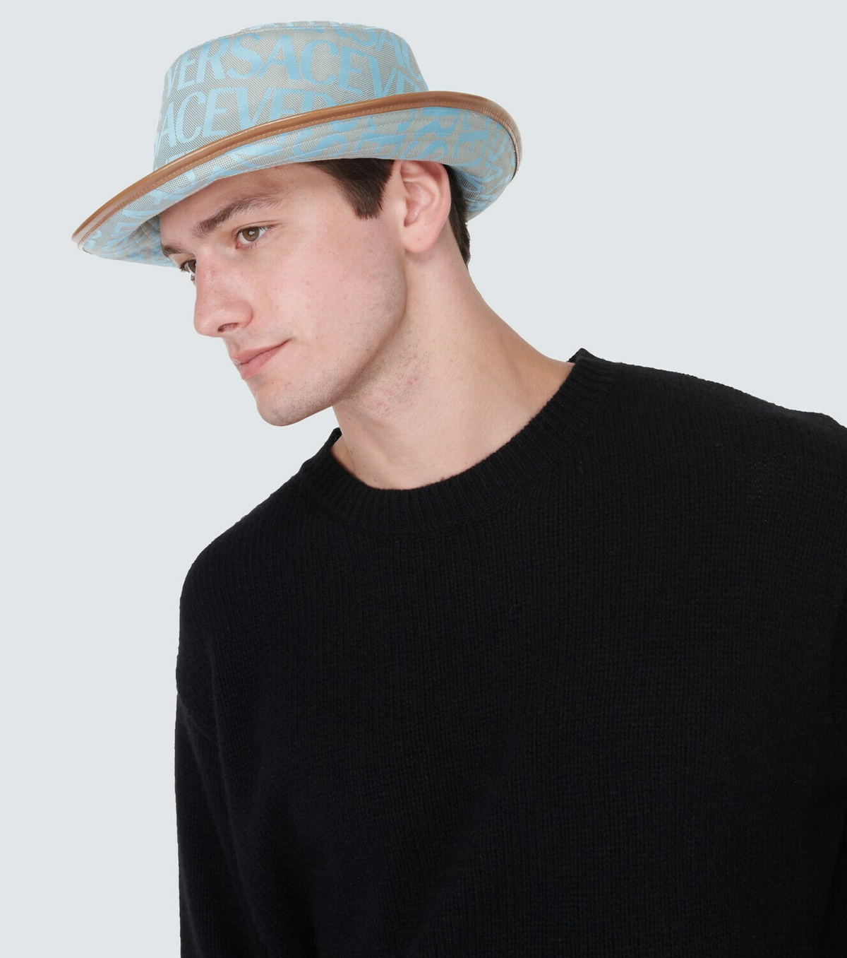 Versace Versace Allover canvas bucket hat Versace