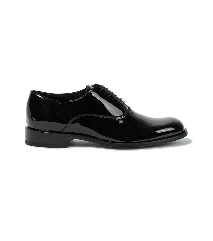 Photo: Giorgio Armani Patent leather Oxford shoes