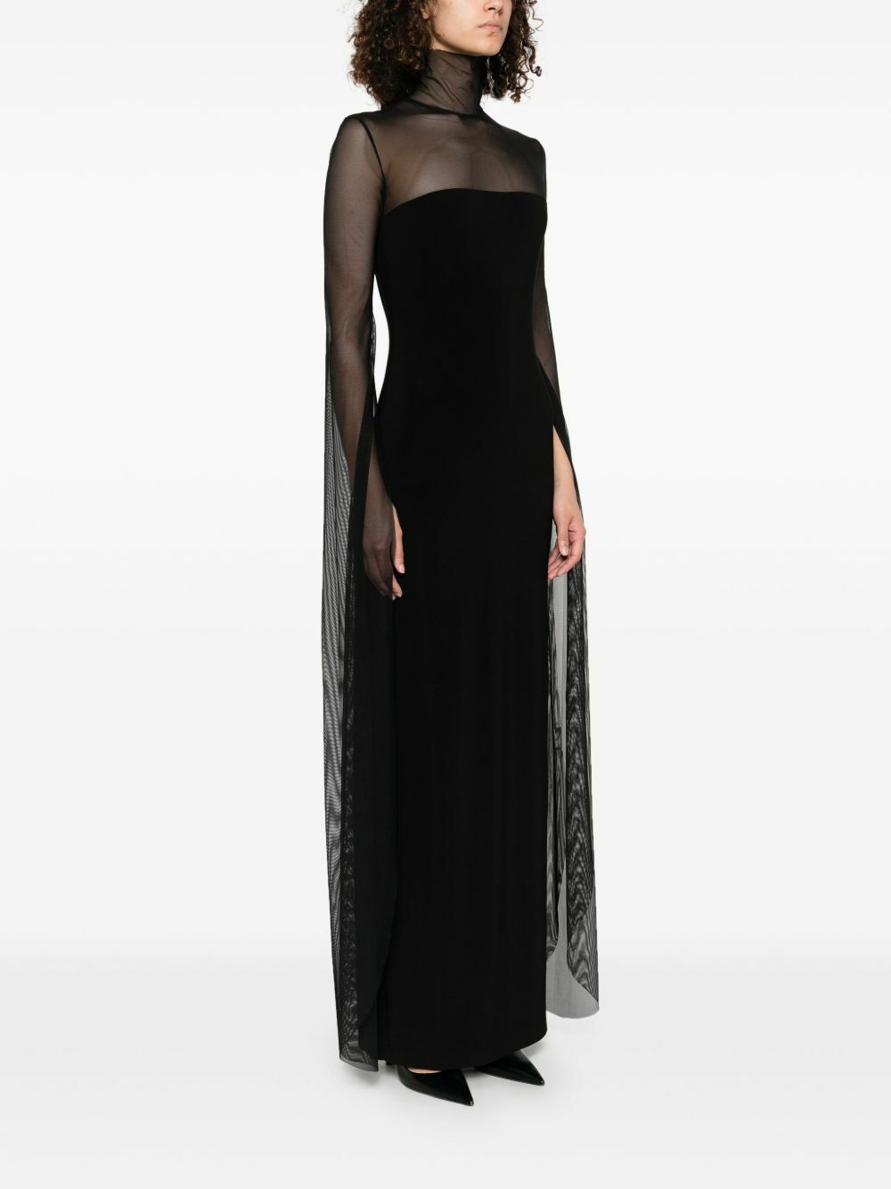 Norma Kamali Turtleneck Gown Norma Kamali(01)