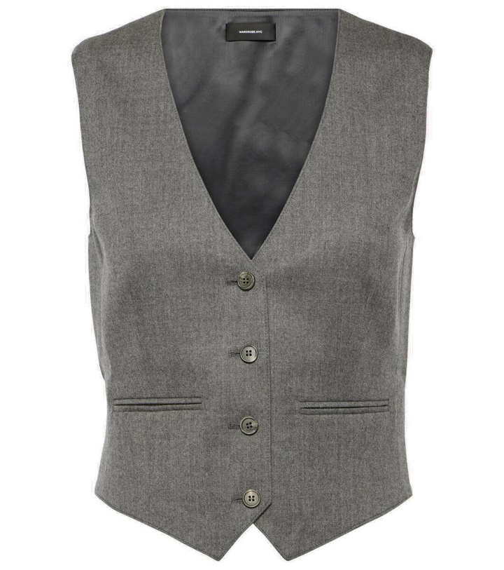 Photo: Wardrobe.NYC Single-breasted vest
