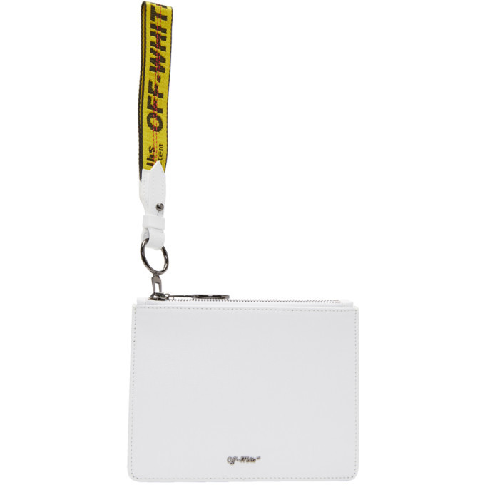 Off white double online flat pouch