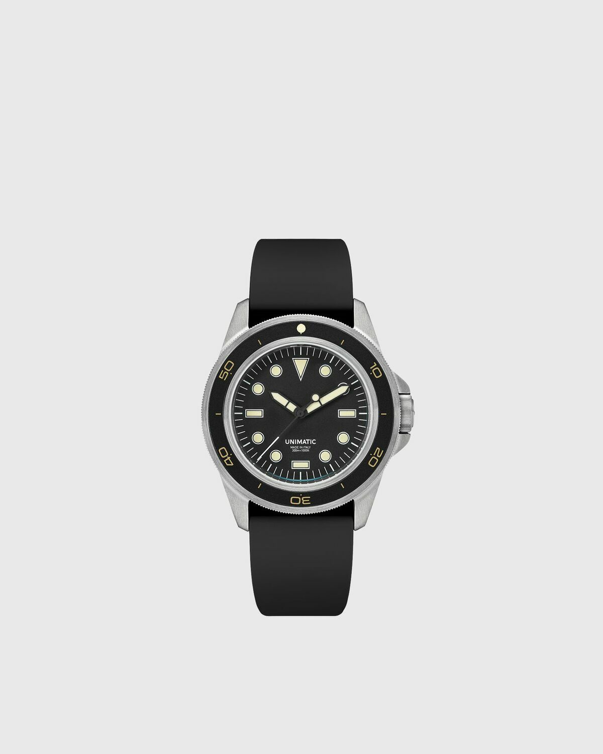 Unimatic U1-DHB Black Mens Watch