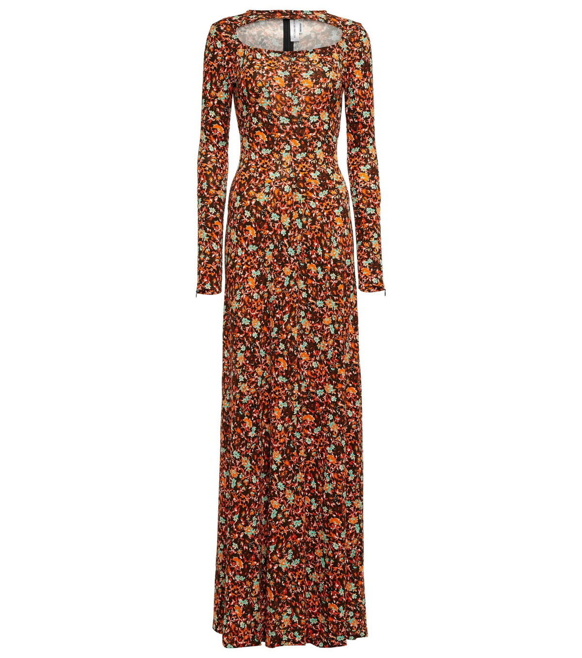 ワンピース Victoria Beckham Floral printed dress VICTORIA BECKHAM Floral-print chiffon midi dress | THE OUTNET