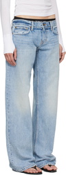 Raimundo Langlois Blue Bootcut Jeans