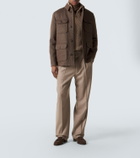 Loro Piana Serge suede loafers