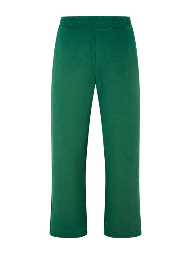 Photo: Aimé Leon Dore - Straight-Leg Logo-Appliquéd Cotton-Jersey Sweatpants - Green