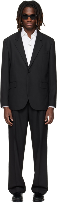 Photo: Hugo Black Two-Piece Modern-Fit Stretch Twill Suit