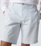 Vilebrequin Brad striped seersucker Bermuda shorts