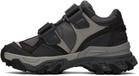 Juun.J Gray Paneled Sneakers
