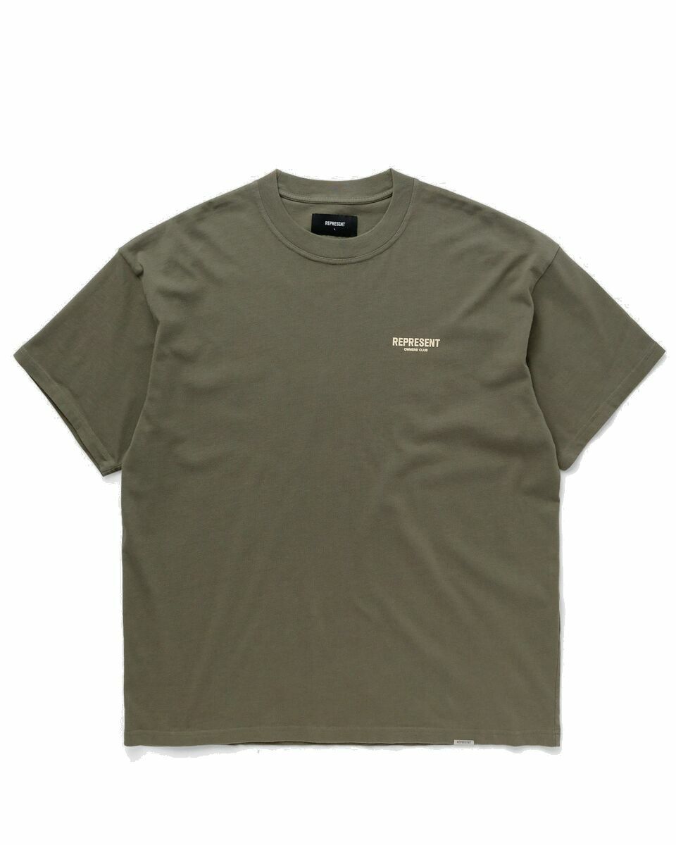 Photo: Represent Represent Owners Club T Shirt Green - Mens - Shortsleeves