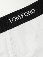 TOM FORD - Two-Pack Stretch Cotton and Modal-Blend Briefs - White