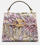 Valentino Garavani VSling Mini sequined satin top-handle bag