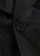 Eileen Fisher Double-breasted Shell Trench Jacket Black