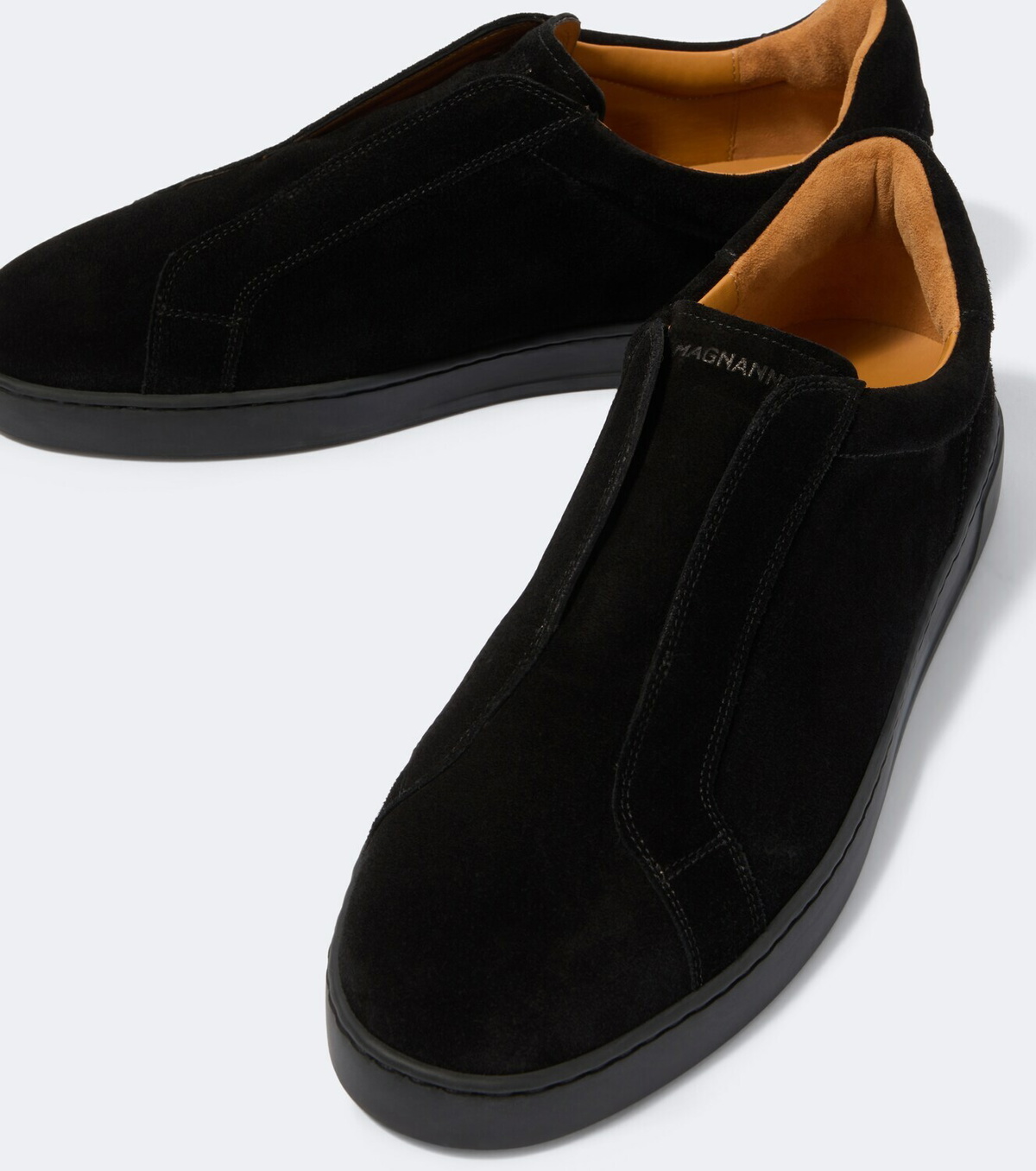Magnanni Canelo Slip suede sneakers