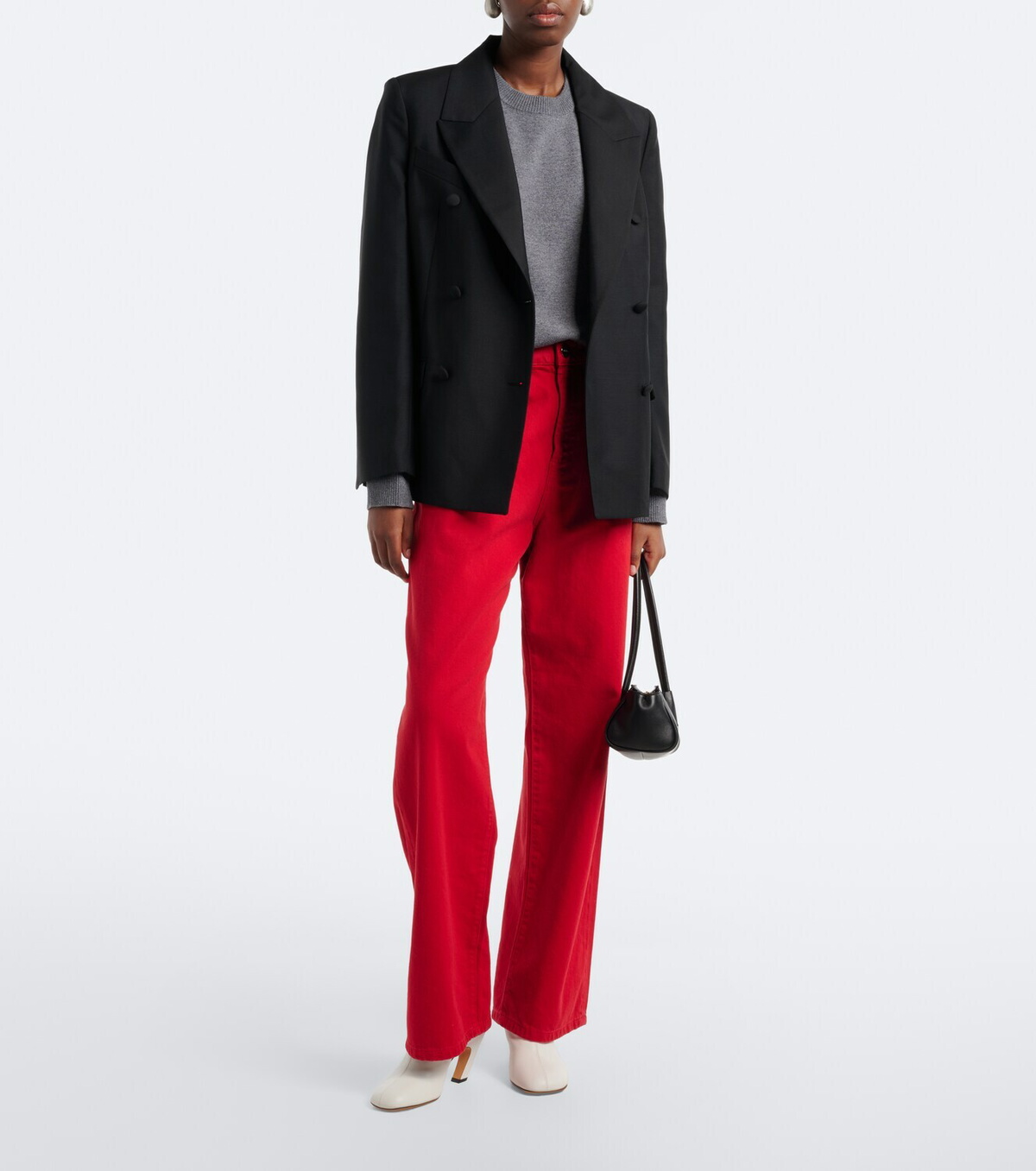 Róhe Wool and cashmere-blend sweater