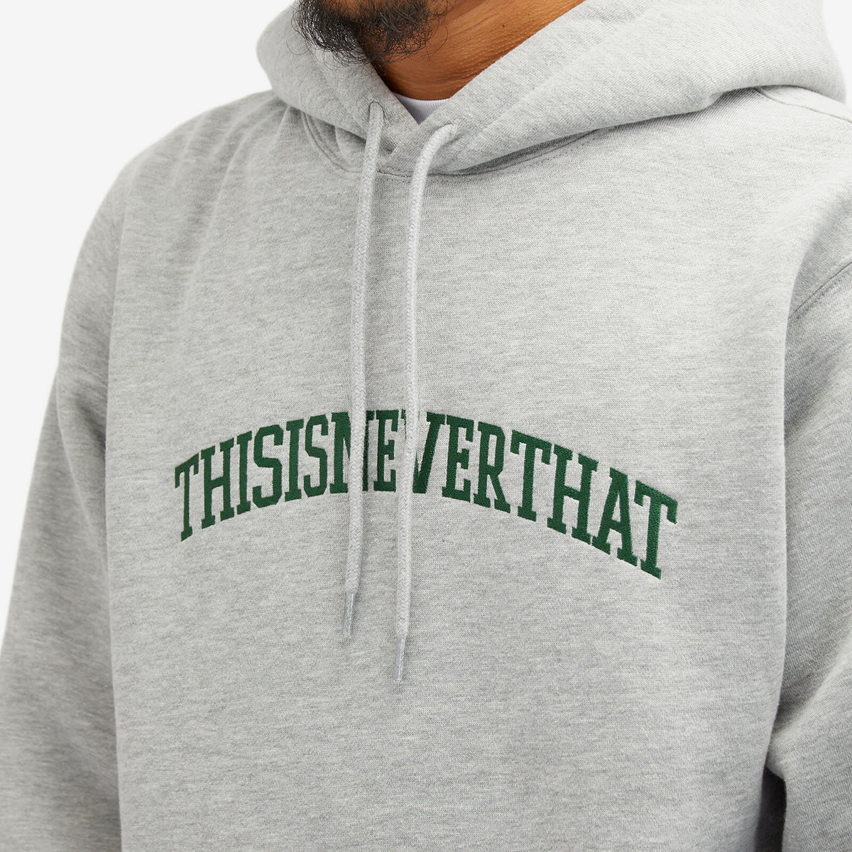 thisisneverthat Men's Arch-Logo Hoody in Grey Heather