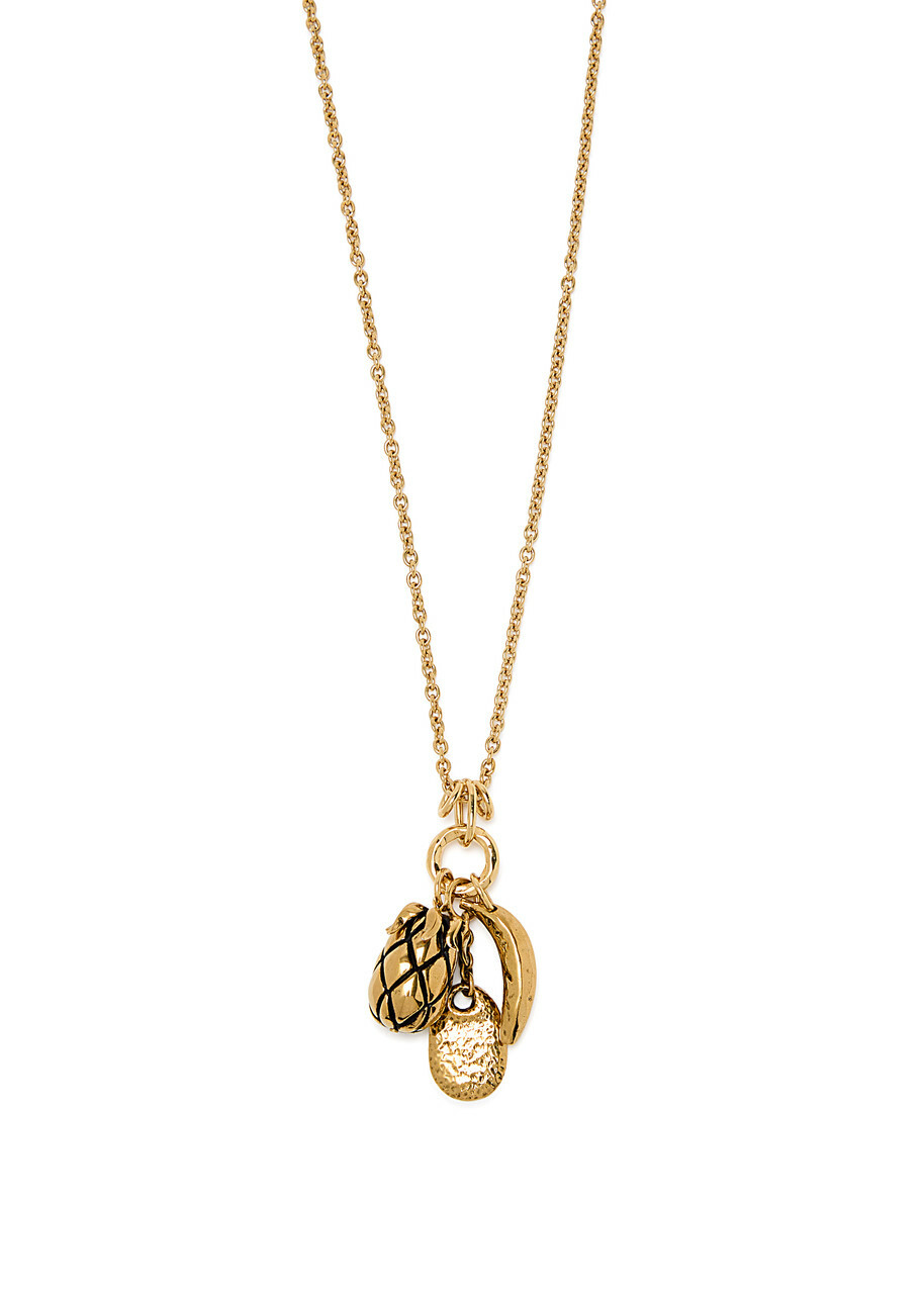 ネックレス・ペンダント Chloe pompoms necklace Chloé Pompoms pendant necklace in gold - Chloe | Mytheresa