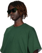 Bottega Veneta Green Hinge Sunglasses