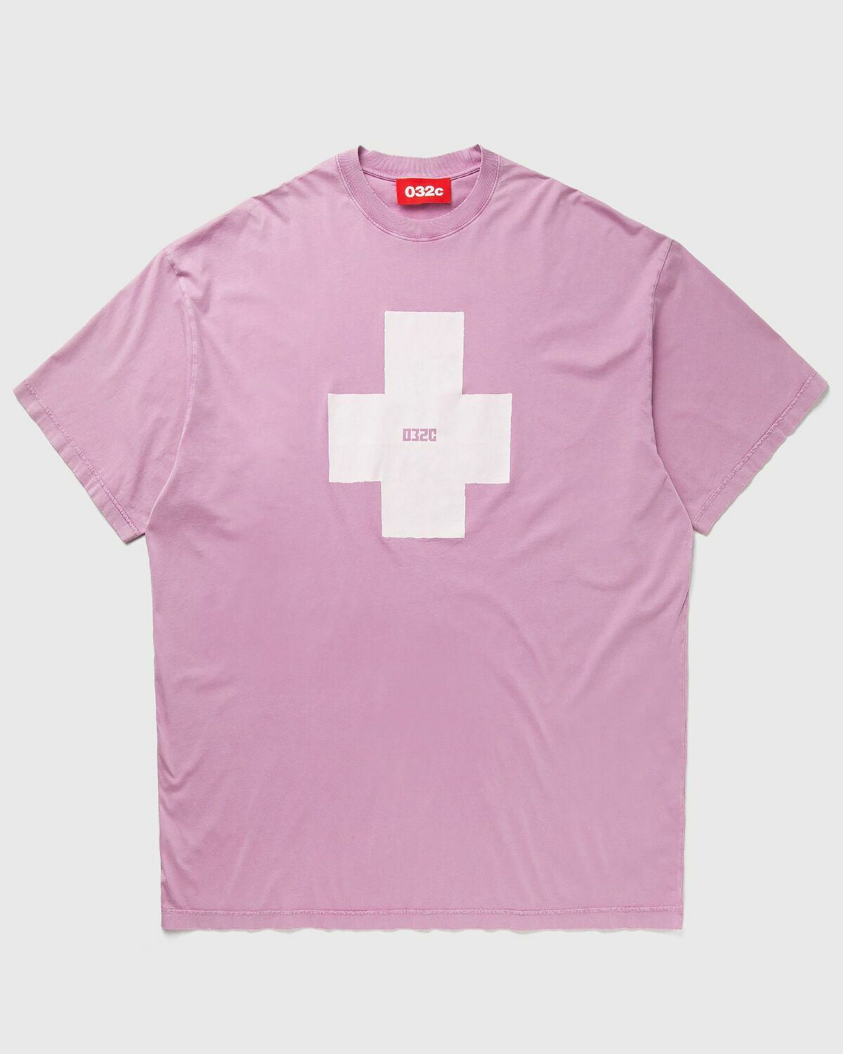032c POINT ZERO OVERSIZED TEE pink Mens Shortsleefe