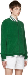 Polo Ralph Lauren Green Cotton Bomber Jacket