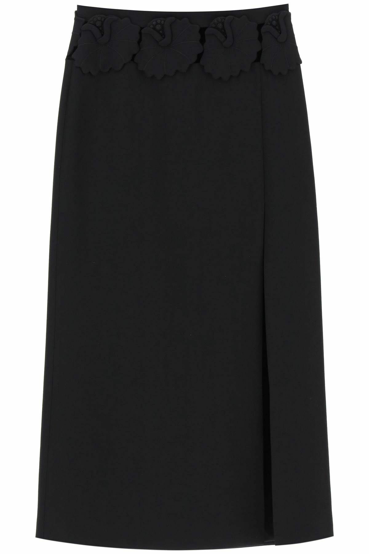 スカート VALENTINO GARAVANI Black Wool Skirt VALENTINO GARAVANI