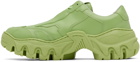 Rombaut Green Boccaccio II Apple Leather Sneakers