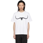 Wheir Bobson White Horn Print T-Shirt