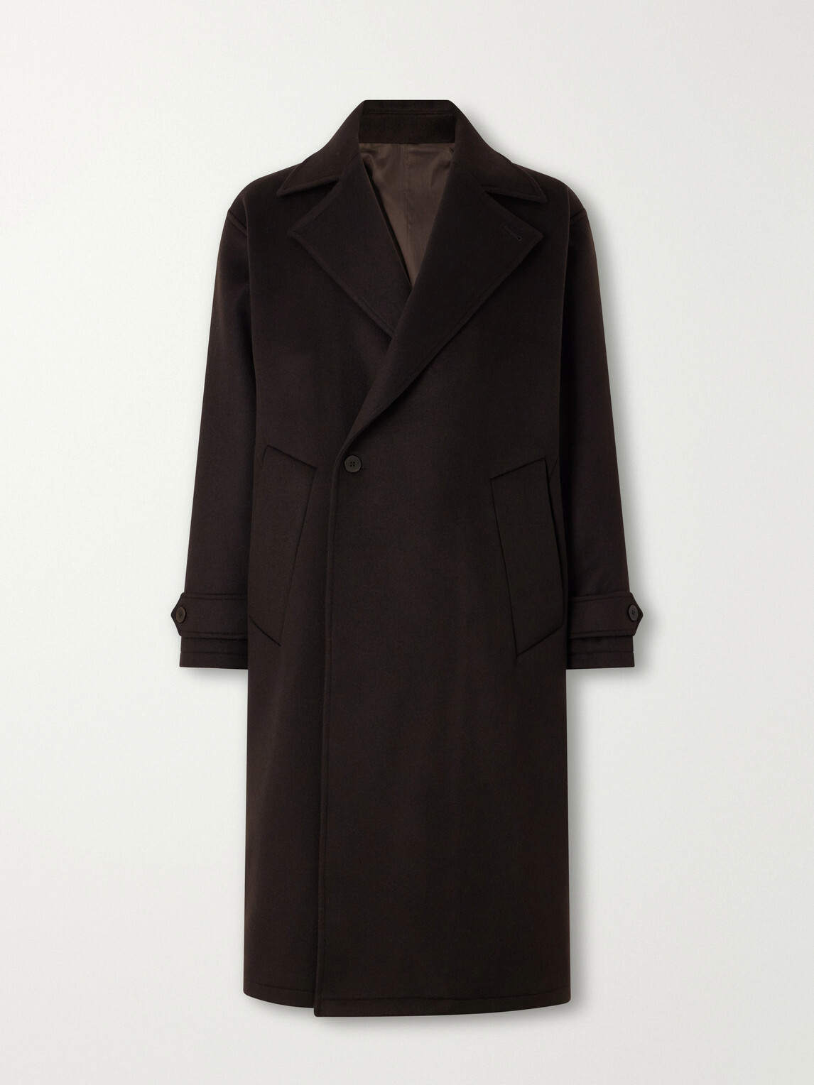 Stòffa - Brushed-Cashmere Coat - Brown