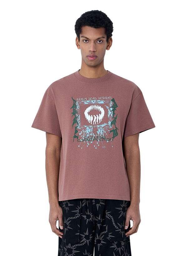 Photo: Brain Dead Cotton Graphic T-Shirt