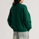 Adidas Men's Block Sweatshirt in Dark Green