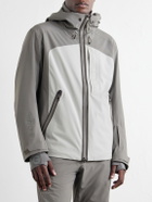 BOGNER - Fenno-T Hooded Logo-Embossed Stretch-Twill Padded Ski Jacket - Gray