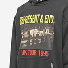 END. x Represent 'UK Tour' Hoody in Black