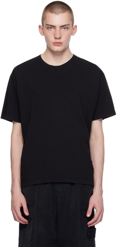 Photo: Stone Island Black Stripes Six T-Shirt