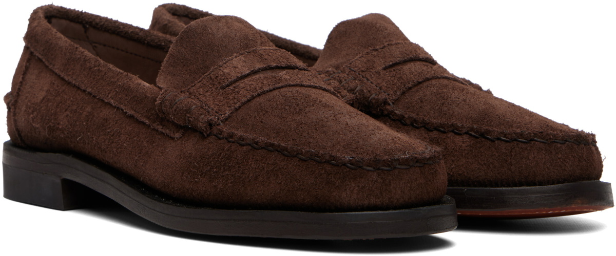 Sebago Brown Classic Dan Suede Loafers