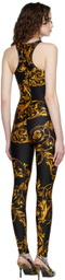 Versace Jeans Couture Black Regalia Baroque Jumpsuit