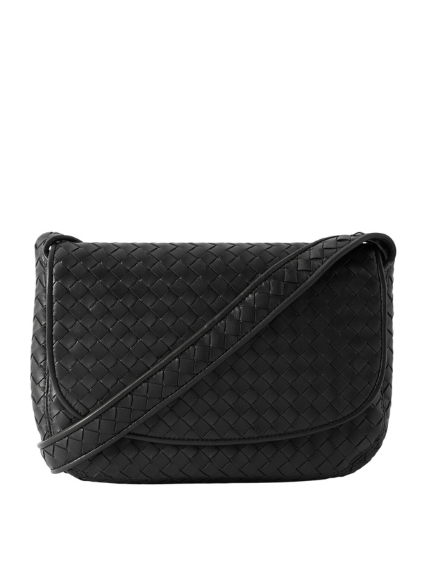 Photo: Bottega Veneta - Intrecciato Leather Messenger Bag