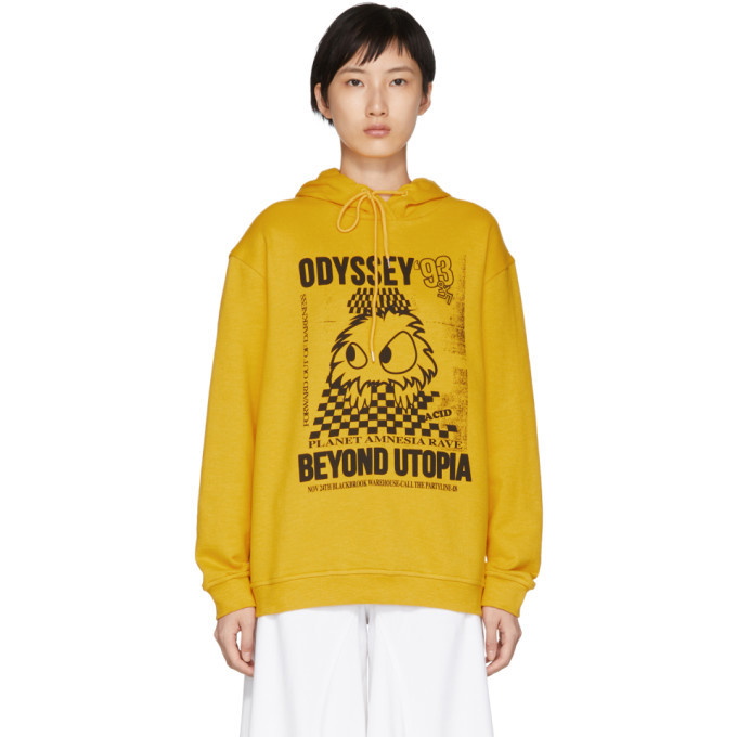 Photo: McQ Alexander McQueen Yellow Boyfriend Hoodie