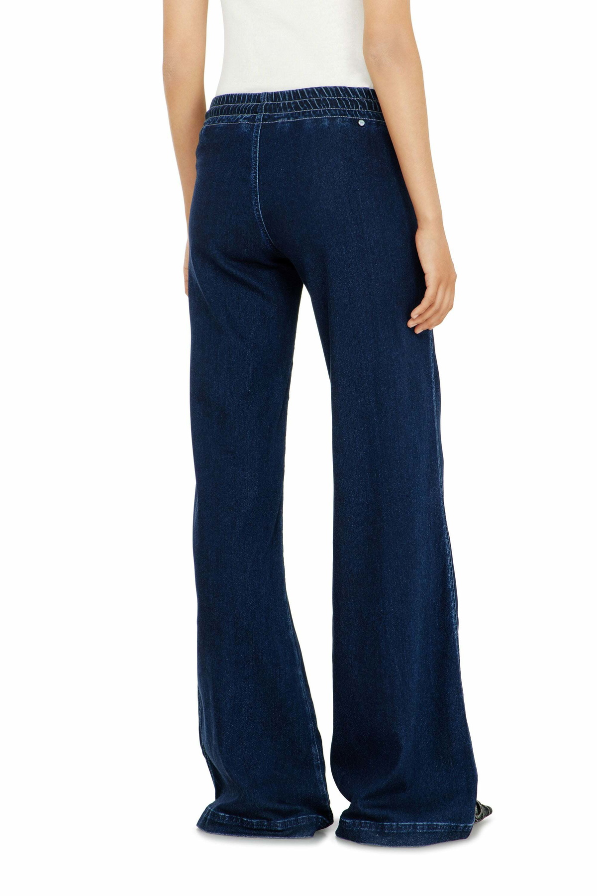 Diesel Relaxed Low Waist 2078 D-Ainty Joggjeans, Dark blue, Elastic waistband