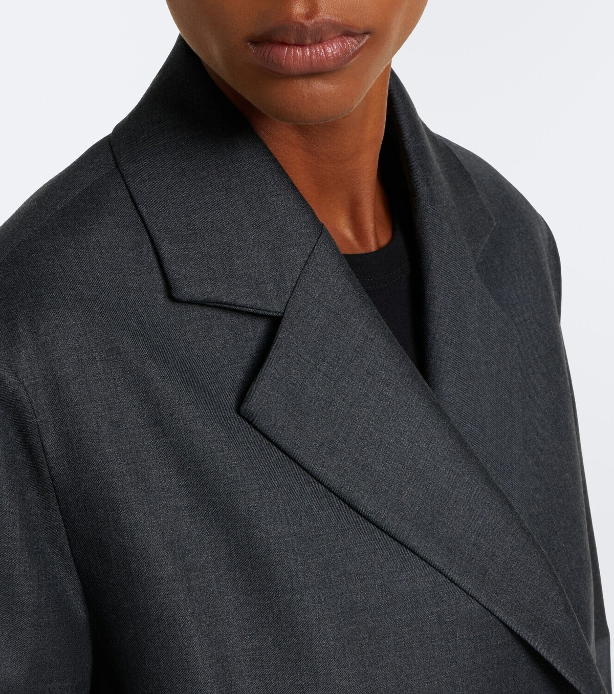 Loulou de Saison Donau double-breasted virgin wool blazer