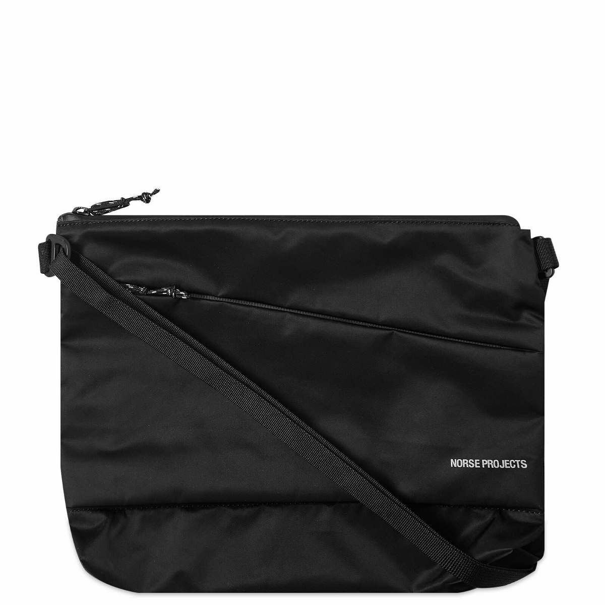Photo: Norse Projects Men's Recycled Nylon Shoulder Bag in Black